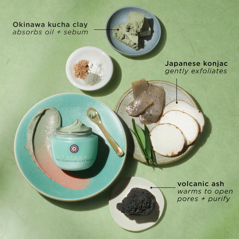 TATCHA The Clarifying Clay Mask | Exfoliating Pore Treatment Creates a Warming Sensation To Open & Purify Pores, 50 ml | 1.7 oz - Image 5