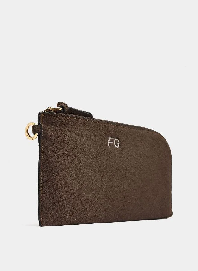 بارفوا حقيبة تسوق بتأثير الجلد مع حقيبة