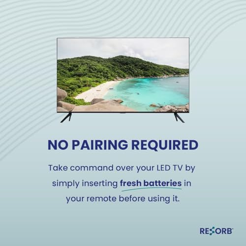 RESORB LED 298 Non Voice Compatible for Panasonic Tv Remote Original Smart Model TH-43LS680DX TH-43LX750DX Android Television from Sanyo Kaizen Series - Image 3