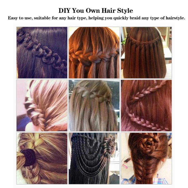 Automatic Hair Braiding Tool: 360 Degree Rotation Sensitive Anti-Stuck Design - One-Click Control Hair Braider for At-Home DIY Hair Styling - Image 5