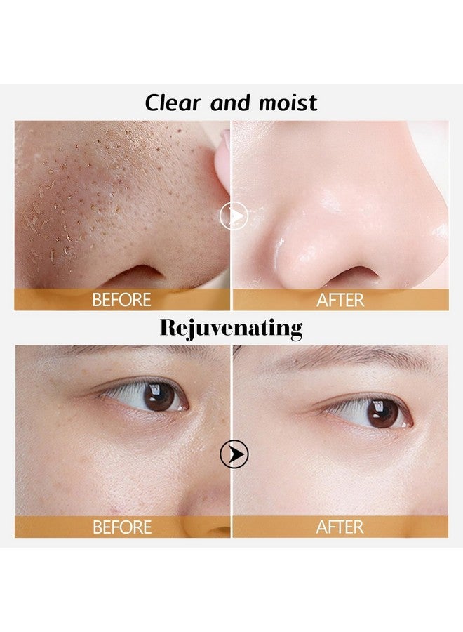 SIRF TUM 7 Glow & Clean Rice Water Bright Cleansing Foam Face Wash-Gold Foil Peel Off Mask,98.4% Gold Peel Off Mask, Anti-Wrinkle Anti-Aging Gold Face Mask set 2 - Image 4