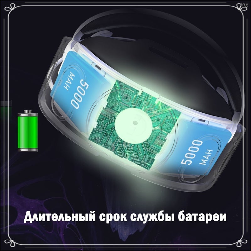 Adapted to quest3 charging headset, mobile power supply, weight loss VR accessories 0000mAh charging life, headband - Image 2