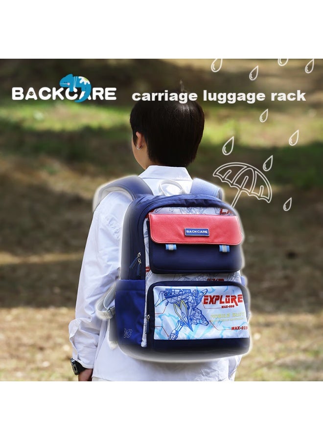Back Care Schoolbag For Primary School Students Grades 1-6, Girls' Lightweight Backpack, Children's Schoolbag B23-132d - Image 3