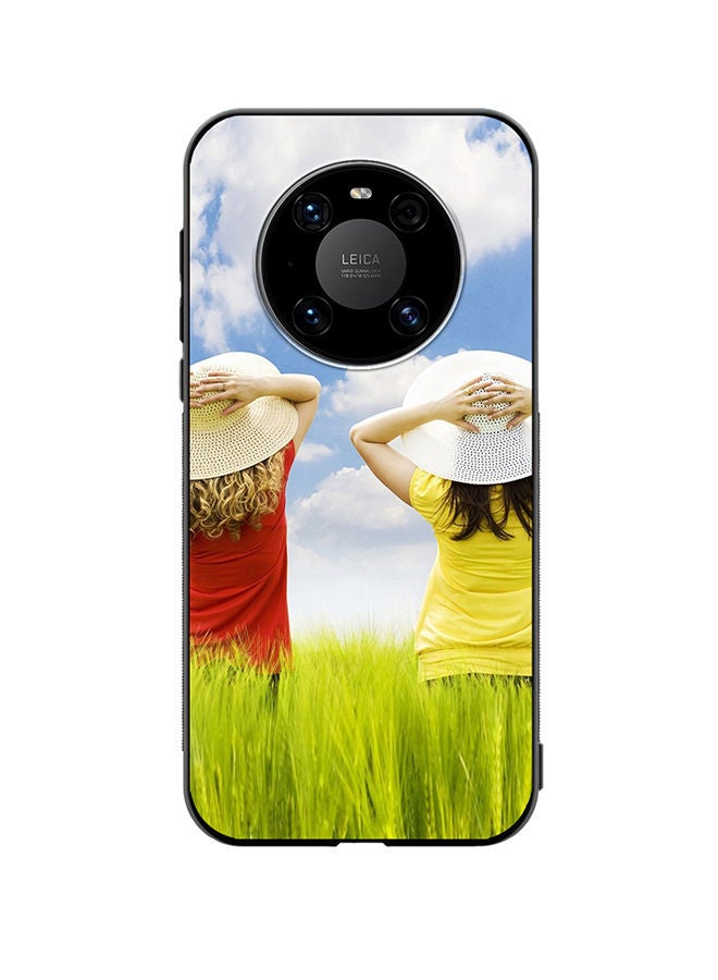 VR CREATIVE Protective Case Cover For Huawei Mate 40 Enjoying The Weather Design Multicolour - Image 1