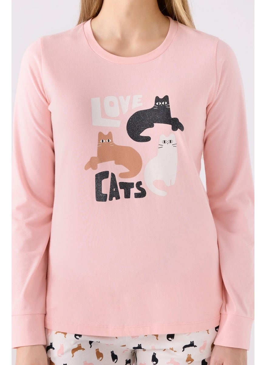 100% Cotton Cat Mother and Daughter Pajama Set, (Priced Separately) - pzsku/Z21747D49811DB3A84B09Z/45/_/1740068124/01726f21-0678-4b1b-85a4-facc6091fe46