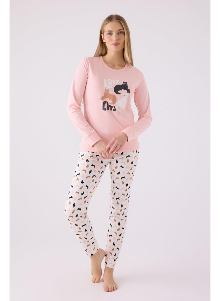 100% Cotton Cat Mother and Daughter Pajama Set, (Priced Separately) - pzsku/Z21747D49811DB3A84B09Z/45/_/1740068134/f4baecf6-e621-428e-b4f4-24a6702ba207