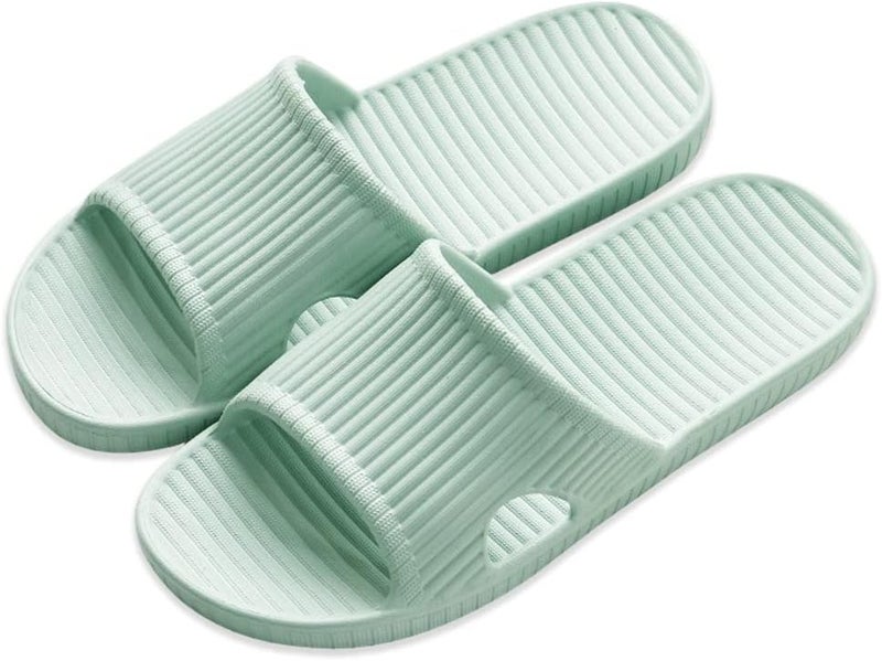 VIDSID Shower Slippers Dry Quickly Bath Slippers Womens Non Slip Indoor Home Bedroom - Image 1