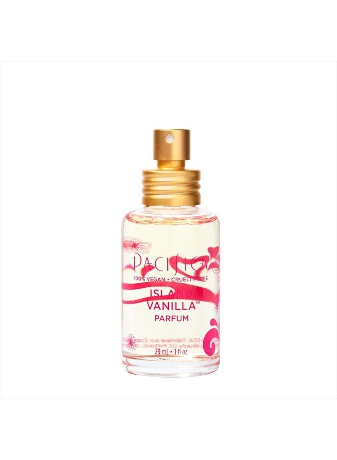 Pacifica Beauty Island Vanilla Spray Clean Fragrance Perfume with Natural & Essential Oils, 1 Fl Oz, Vegan + Cruelty Free, Phthalate and Paraben-Free| Made in USA - Image 1