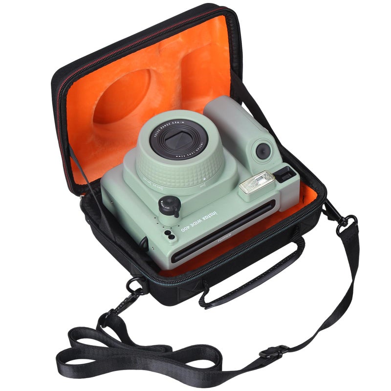 Mchoi Hard Travel Storage Case Fits for Fujifilm INSTAX Wide 400 / Wide 300 Instant Film Camera and Accessories, Case Only - Image 2