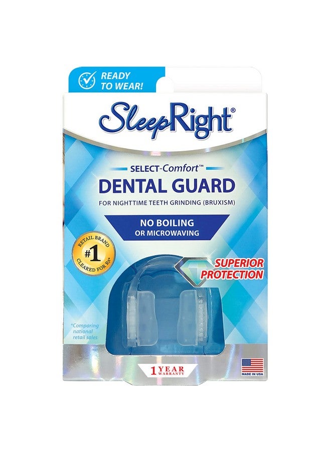 SleepRight® Select No-Boil Dental Guard - Sleeping Teeth Guard - Mouth Guard To Prevent Teeth Grinding - Image 1