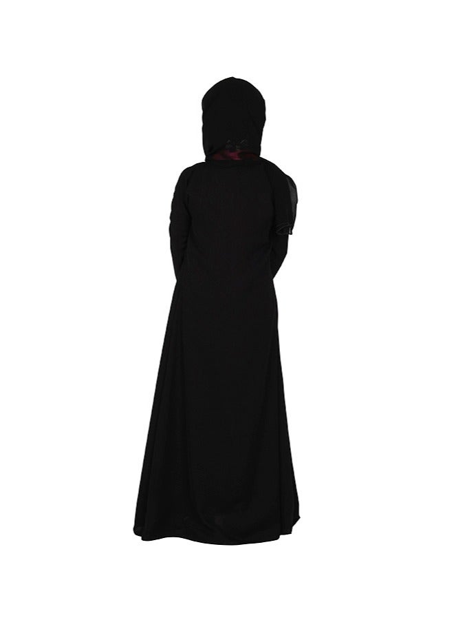 عبايات عايدة عباية كاجوال أنيقة مع شيلة  - Image 3