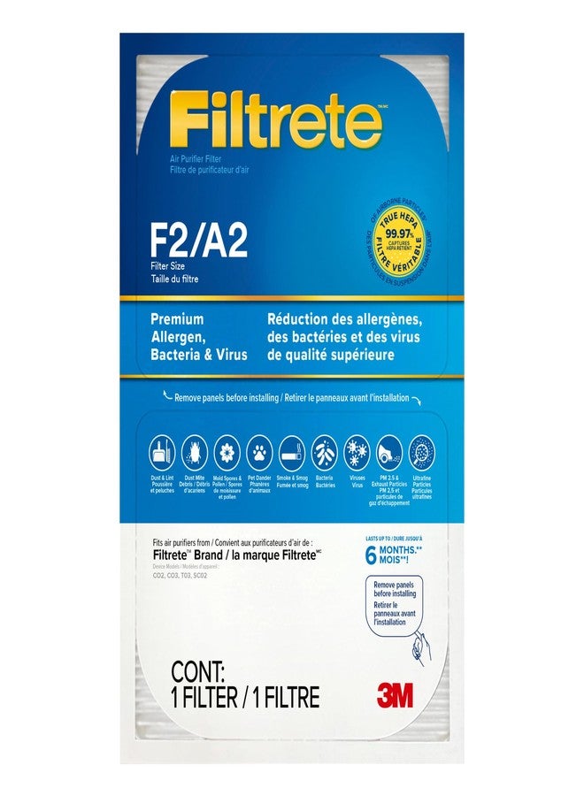 FILTRETE Premium True Hepa Room Air Purifier Filter, for Fap-C02wa-G2, Fap-C03ba-G2, Fap-T03ba-G2 Air Purifiers - Image 1