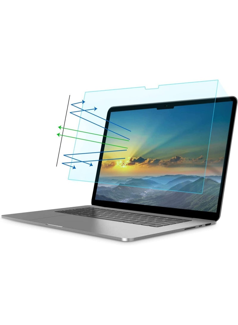 1Pack Macbook Pro 14 inch Screen Protector 2026 2025-2021 M5 M4 M3 M2 M1 A3427 A3426 A3185 A3112 A3401 A2918 A2992 A2779 A2442,Bubble Free Blue Light Screen Filter for Macbook Pro 14.2" -Eye Care/Anti-Glare-Matte - Image 1