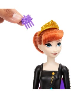 Mattel Disney Frozen Anna Fashion Doll Set, Spin & Reveal with 11 Surprises Including 5 Accessories, 5 Stickers & Play Scene - pzsku/Z21751DD374B91B9949C3Z/45/_/1729883066/ddbbd55d-3d24-4083-b2b0-f3048cdab4c6