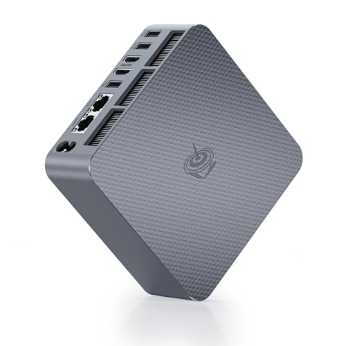 Beelink Mini PC EQR7 7735HS AMD Ryzen 7 Processor(8C/16T, up to 4.75GHz), Micro Computer 24GB LPDDR5 500GB SSD Radeon 680M Graphics, Mini Computers Dual HDMI/4K 60Hz/WiFi6/BT5.2 Home/Office - Image 1
