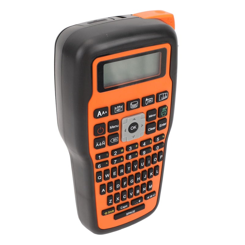 طابعة ملصقات حرارية محمولة مع لوحة مفاتيح تعمل بالبطارية للاستخدام في الكابلات والتجاري - Image 4