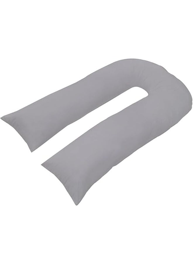 U-Shaped Full Body Pregnancy Pillow 9 Ft with Poly Cotton Cover, Maternity Support Pillow for Back, Legs, Hips and Comfortable Sleeping - Image 1