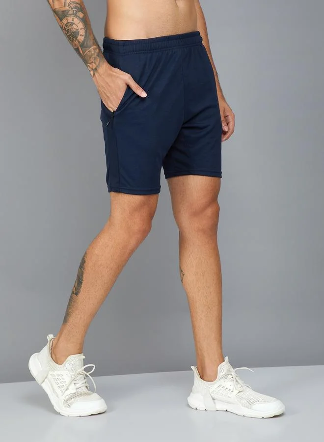 Technosport Technosport Solid Regular Fit Shorts