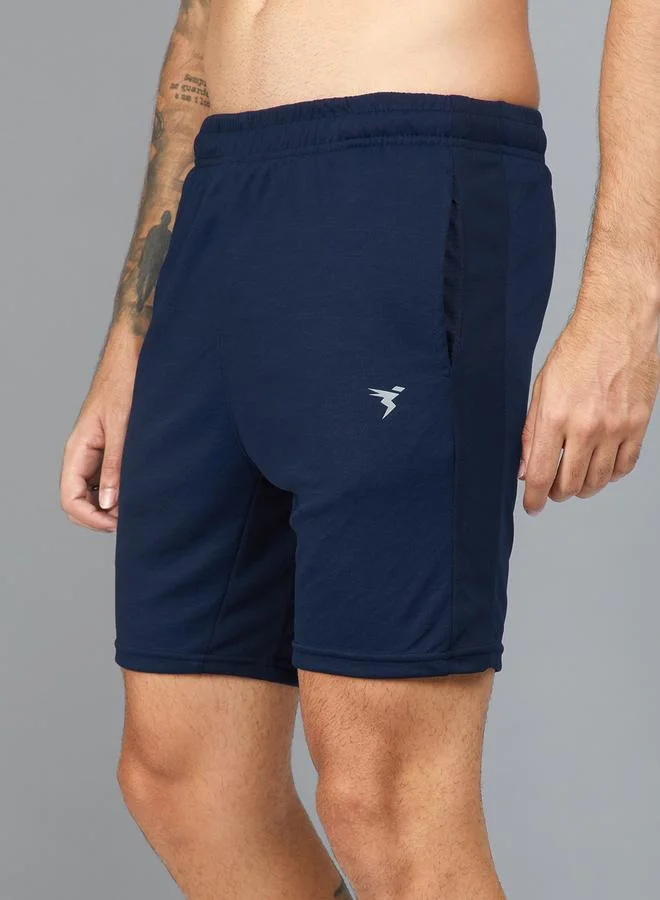 Technosport Technosport Solid Regular Fit Shorts