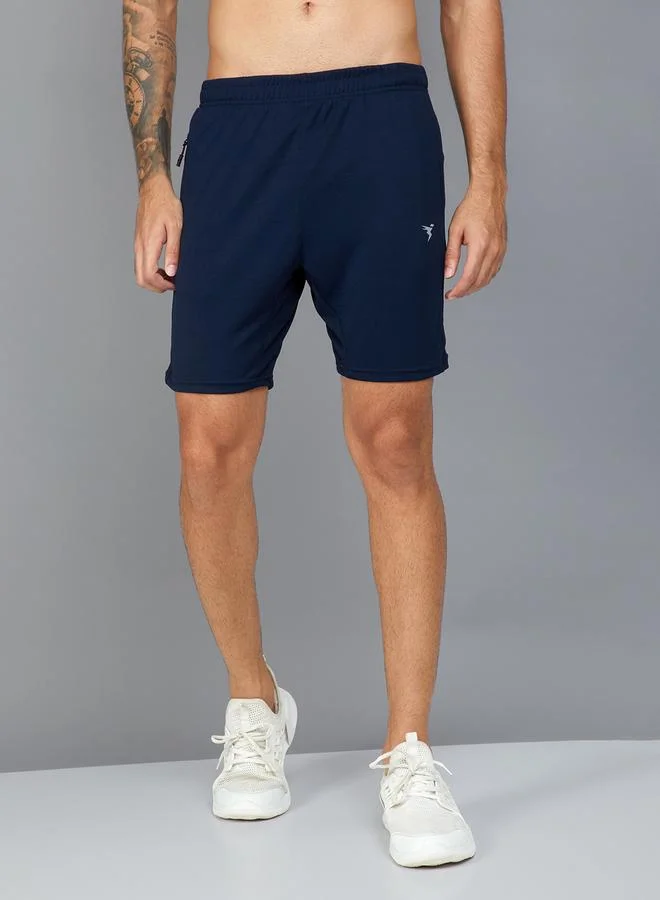 Technosport Technosport Solid Regular Fit Shorts