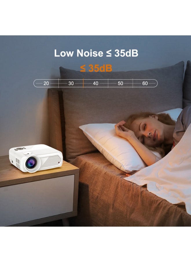 General - Smart Projector 4K Full HD Resolution 1080P Portable Android11 WiFi6 BT5.4 Auto 4-Point Keystone Correction - Image 1