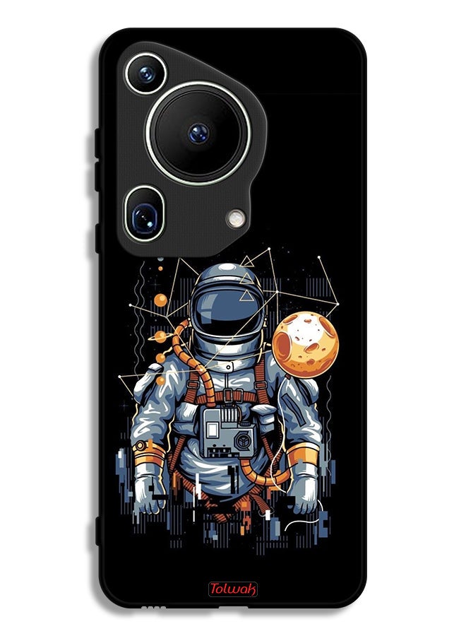 Tolwak Huawei Pura 70 Ultra Protective Case Cover Astronaut Abstract Art - Image 1