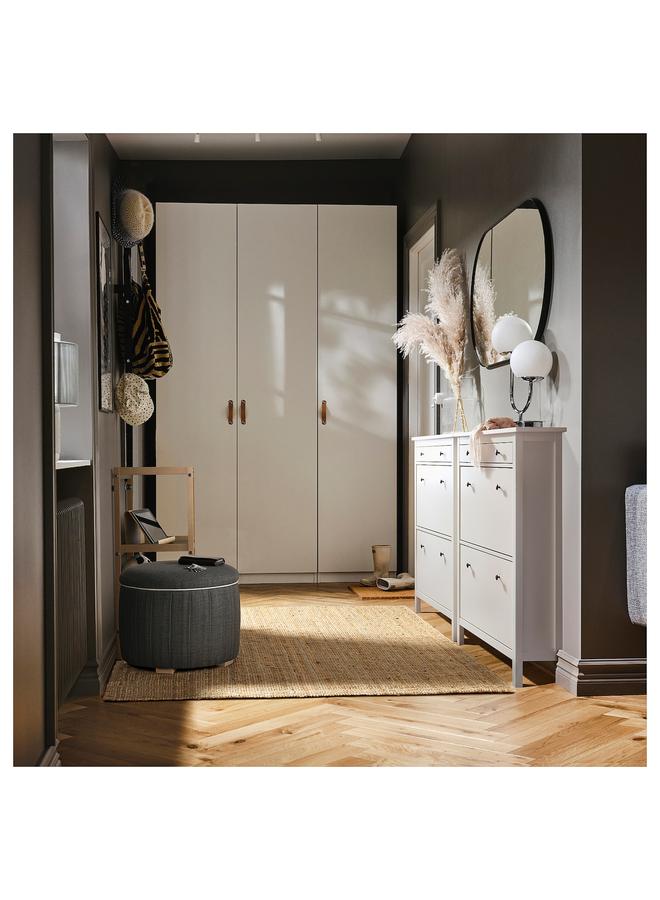 erorex Pouffe, With Storage/Kilanda Dark Grey - Image 4