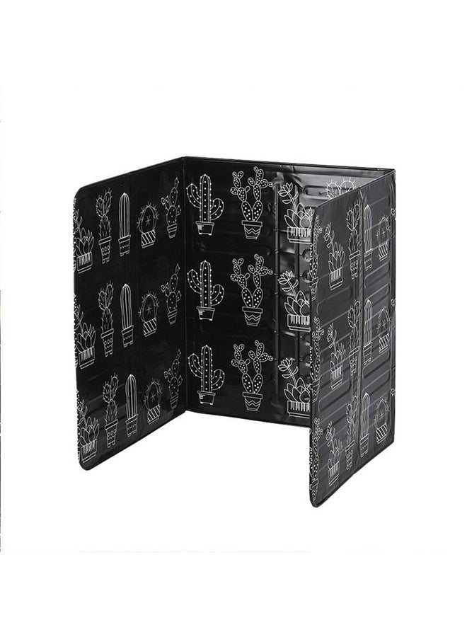 HuHa Gas Stove Aluminum Foil Oil Plate Kitchen Splash Guard High Temperature Oil Insulation Board(Black) - Image 2