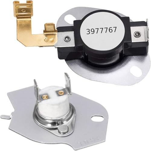 XPARTCO EXP6974 Dryer Thermostat Kit Compatible with Select Whirlpool, Kenmore, Maytag Models Replaces WP3387134, WP3392519, W10900067, 279816, WP3977767 - Image 2