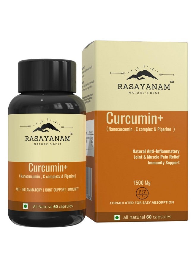 Rasayanam Plant Based Vitamin B12 and Curcumin+ 1500mg | Organic Formulation for Vegetarians & Vegans to Support Nervous System & Brain Function | Health Supplement for Men and Women - Image 5