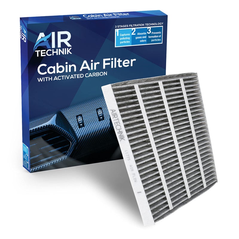 AirTechnik CF11775 Cabin Air Filter w/Activated Carbon | Fits Ford Edge 15-24, Fusion 13-20, SSV Plug-in Hybrid 19-20, Lincoln Continental 17-21, MKX 16-18, MKZ 13-20, Nautilus 19-23 - DG9H-18D483-AA - Image 5