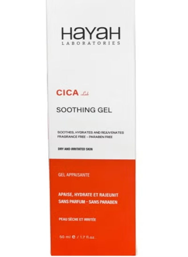 Hayah Cica Lab Soothing Gel Dry And Irritated Skin- 50 Ml