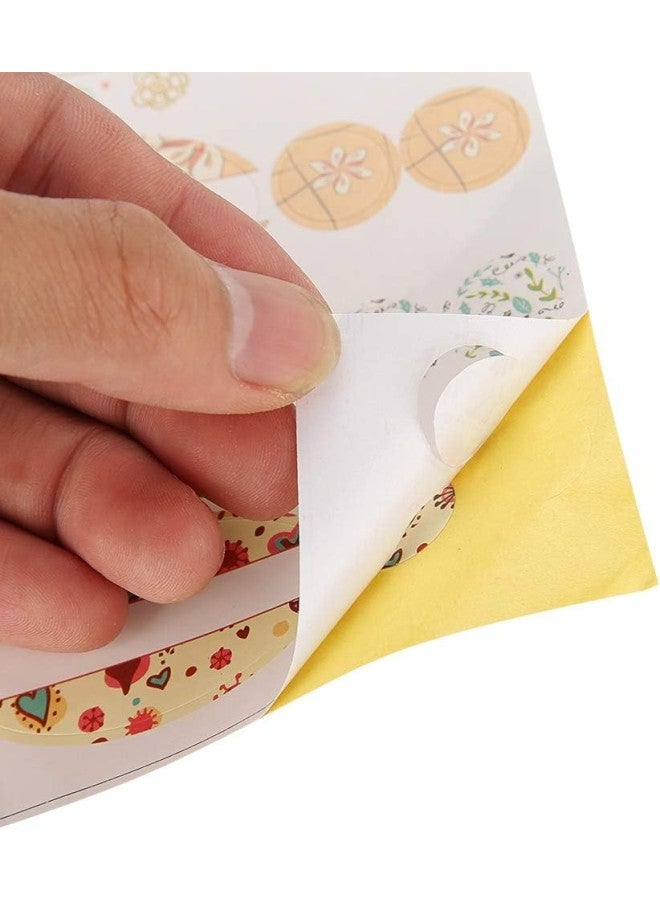 klarako Sticker Bottle Cosmetic Oval-Shaped and Round Stickers Colorful Bottle Label - Image 3