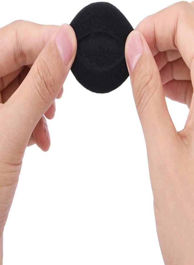 RMISODO 2 Inch Foam Pad EarPad Ear Cover Compatible with Sony Sennheiser Philips Headphone, 5 Pairs, Black - Image 5