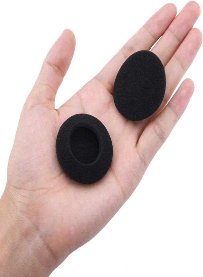 RMISODO 2 Inch Foam Pad EarPad Ear Cover Compatible with Sony Sennheiser Philips Headphone, 5 Pairs, Black - Image 4