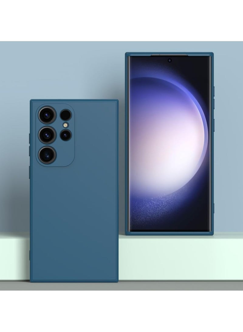 DUSALA Case for Samsung Galaxy S25 Ultra Soft Silicone Cover Shockproof Matte Finish Back Cover Inner Fabric Lining with Camera Protection Case for Galaxy S25 Ultra - Image 5