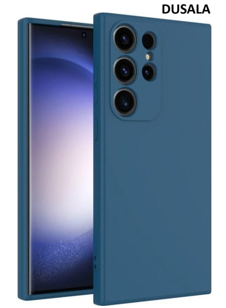 DUSALA Case for Samsung Galaxy S25 Ultra Soft Silicone Cover Shockproof Matte Finish Back Cover Inner Fabric Lining with Camera Protection Case for Galaxy S25 Ultra - Image 1