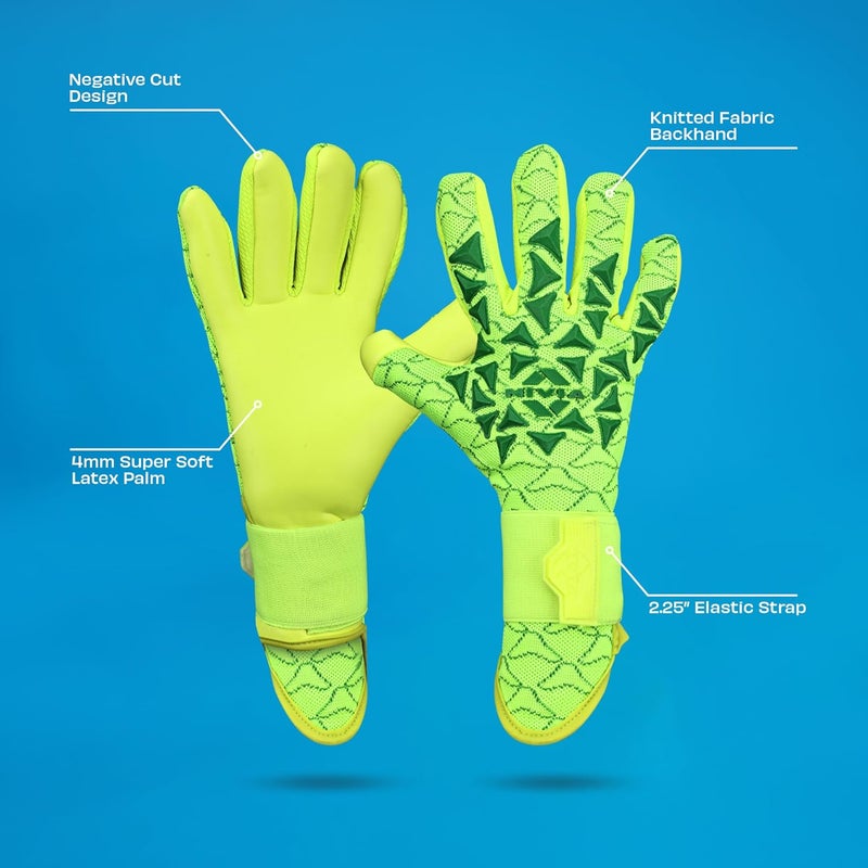 Nivia Latex Ashtang Goalkeeper Gloves - Image 3