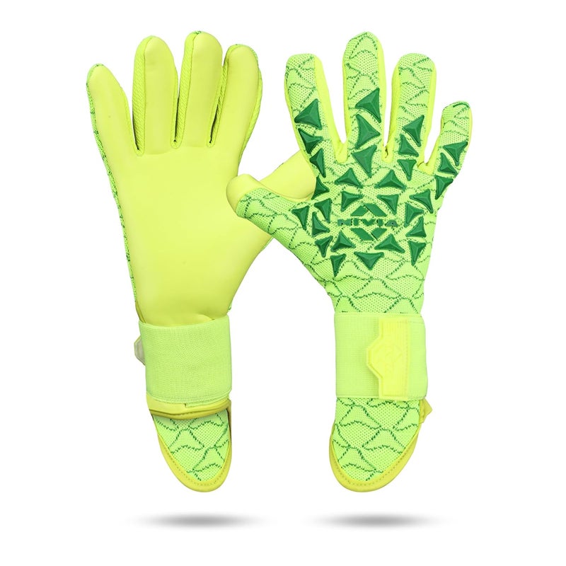 Nivia Latex Ashtang Goalkeeper Gloves - Image 1
