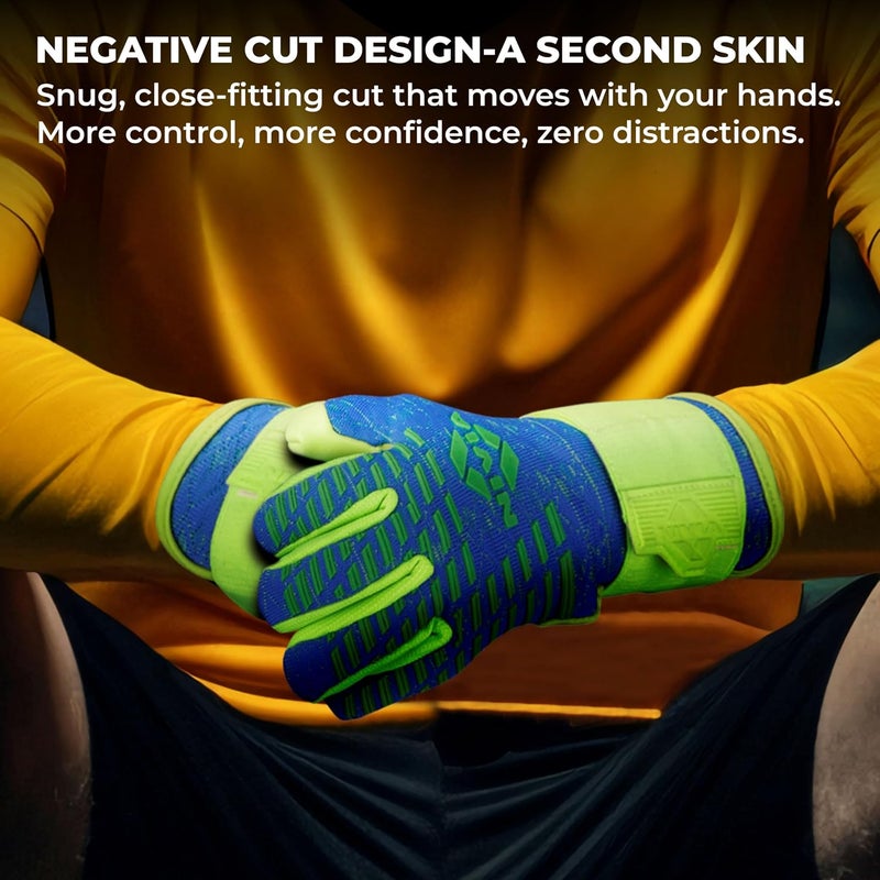 Nivia Latex Ashtang Goalkeeper Gloves - Image 2