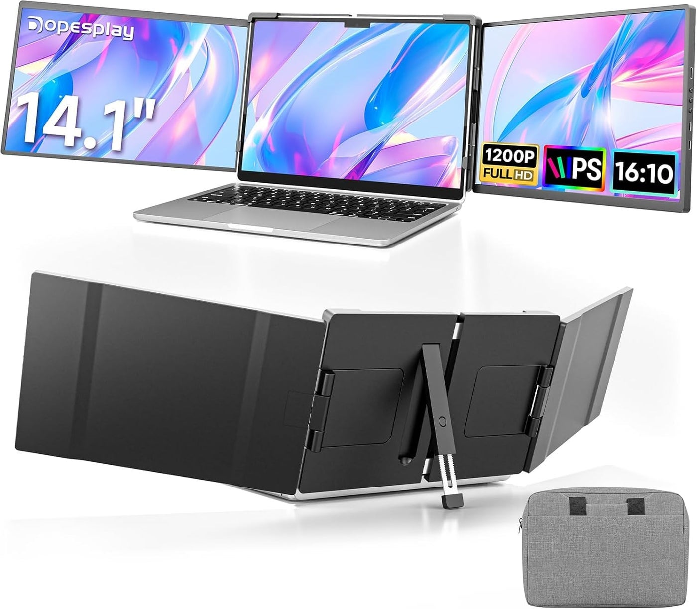 dopesplay Dopesplay Portable Triple Monitor 14.1 inch Z2175DB684B97878B8604Z