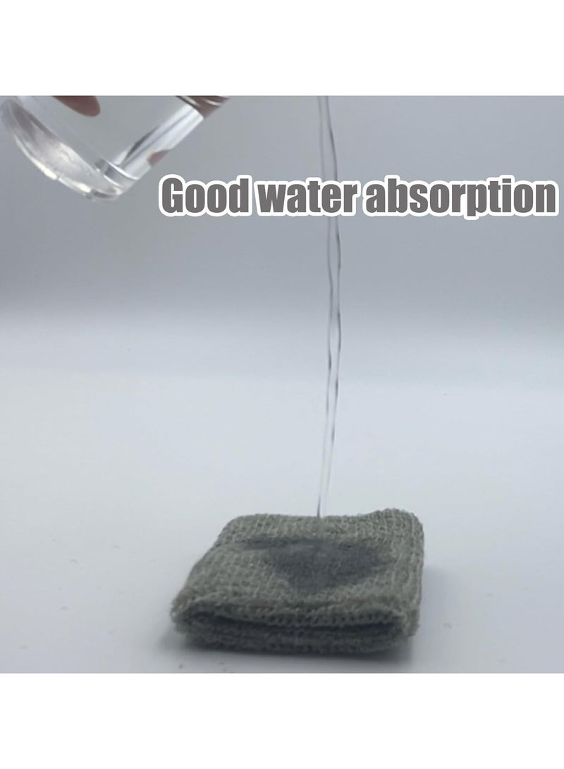 Oasisgalore 6 Pieces Moisture Wicking Sweatband Set, for Gym Tennis Football Basketball Running - Image 3