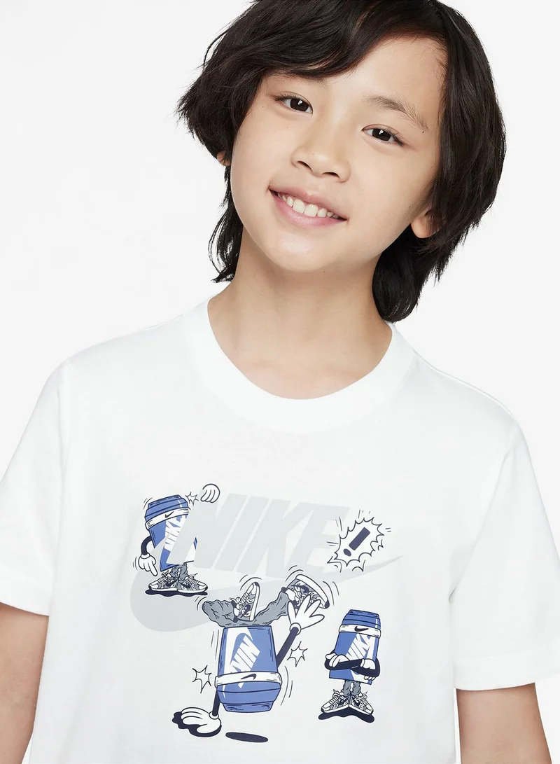 Nike Nsw Boxy Break Dance Graphic T-Shirt