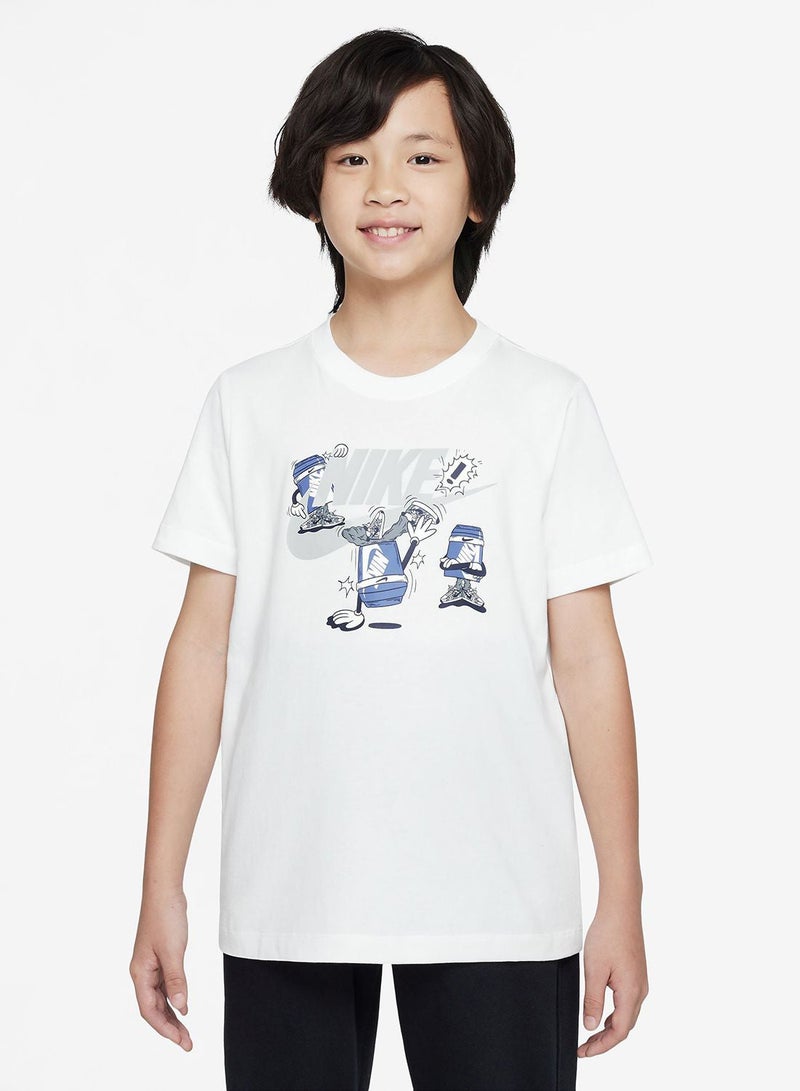 Nike Nsw Boxy Break Dance Graphic T-Shirt - Image 3