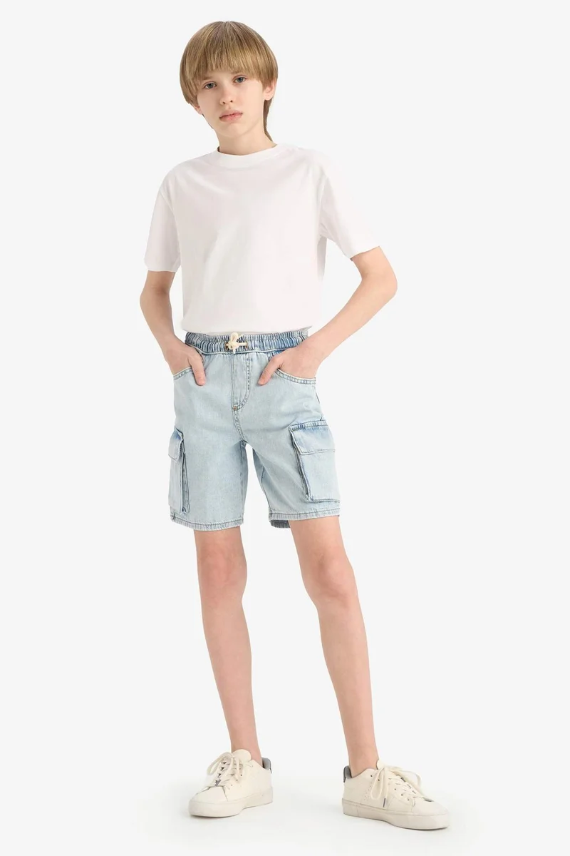 ديفاكتو Boy Denim Shorts