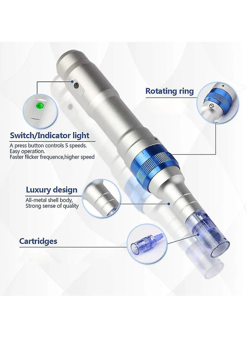 دي آر. بن قلم Dr.Pen A6 Professional Micro Needling Pen - قلم ديرما لاسلكي للعناية بالبشرة وترميم الشعر - Image 3