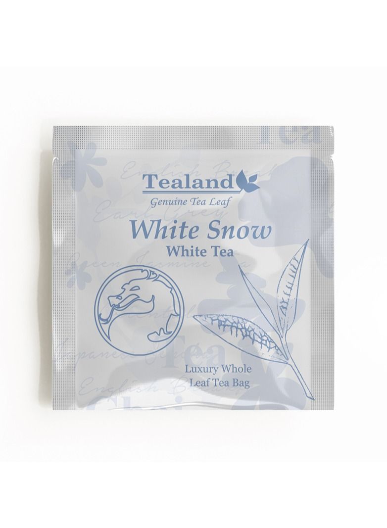 Tealand 15 Sachet Box White Snow Malty & Rich 100% Natural Ingredients Antioxidants Rich Helps Destress Soothing & Calming Tisane - Image 3