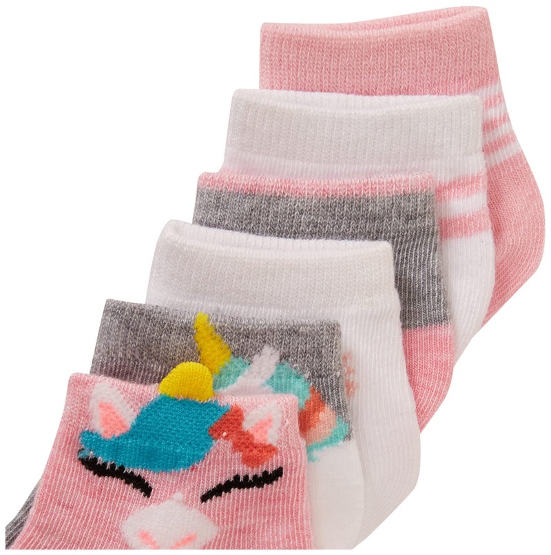 Cherokee Little Girls 12 Pack Shorty Socks - Image 3