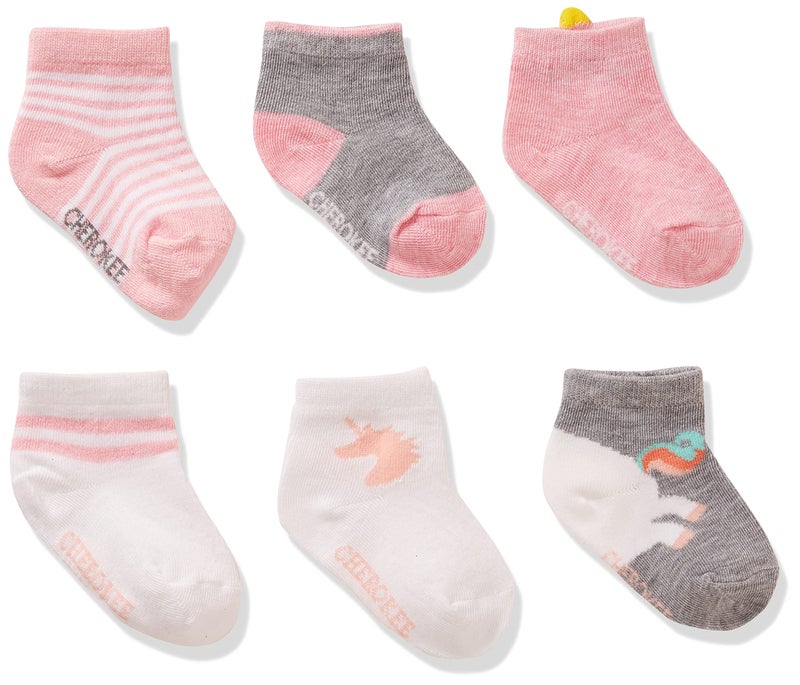 Cherokee Little Girls 12 Pack Shorty Socks - Image 2