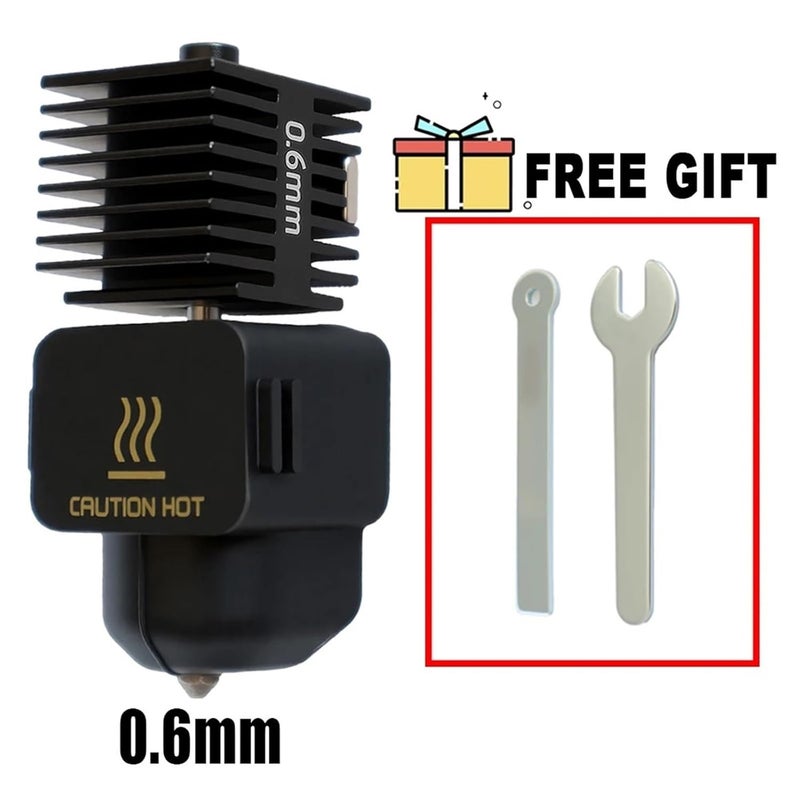 High-Performance Extruder Hotend Replacement Accessory Kit Compatible with A1, A1 Mini 3D Printer(0.6mm) - Image 2